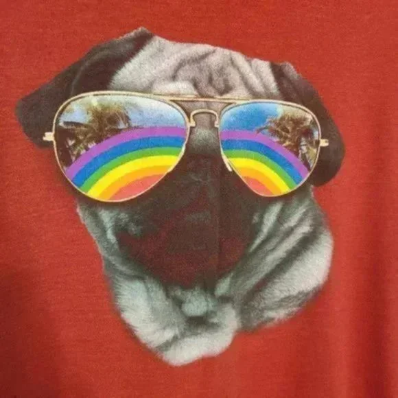 Pug Graphic Tee - Picture 2 of 2